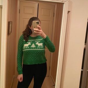 Abercrombie Christmas sweater!
